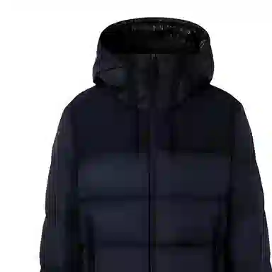 Burberry Logo Hooded Down Jacket