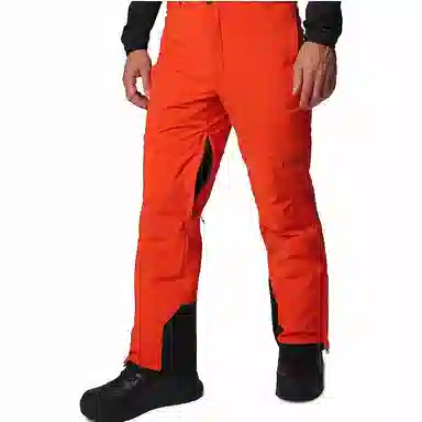 Columbia Mens Orange Cirque Bowl Pant