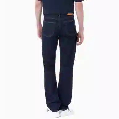 Calvin Klein Jeans Straight Leg Denim Deep Blue