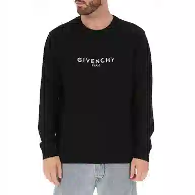 Givenchy Logo Crewneck Sweatshirt Black