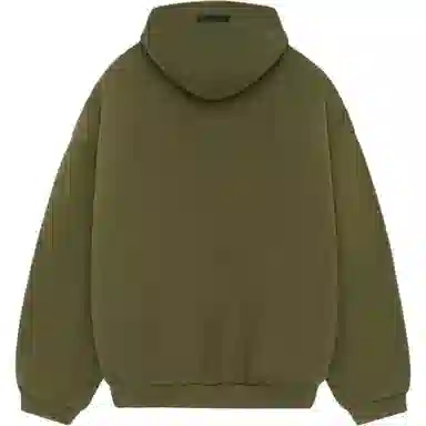 Fear of God Essentials Fleece Hoodie Military