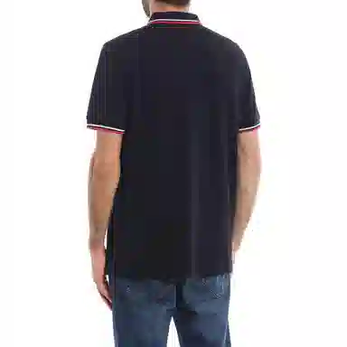 Fred Perry Logo Trim Polo Navy