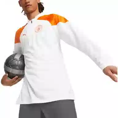 PUMA Logo Print Jacket White