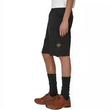 Stone Island Bermuda Shorts Black