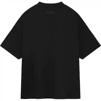 Fear of God Essentials Jersey Crewneck Tee Obsidian Black