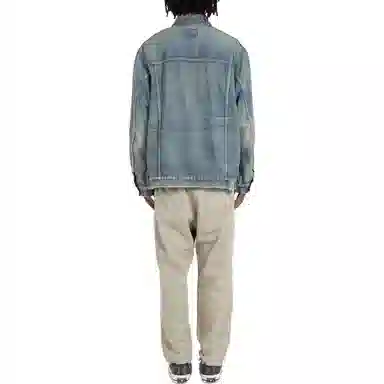 MADNESS Zipper Denim Jacket Indigo