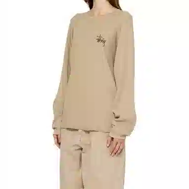 Stussy FW24 RAGLAN THERMAL LS CREW logoT
