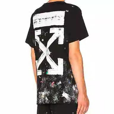 OFF-WHITE Black T-Shirt