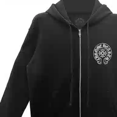 Chrome Hearts Logo Hoodie Black