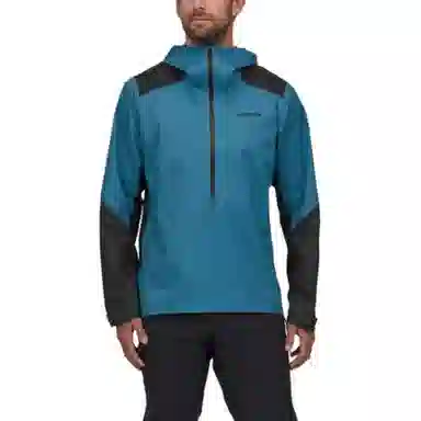 patagonia Dirt Roamer Storm Bike Jacket Logo
