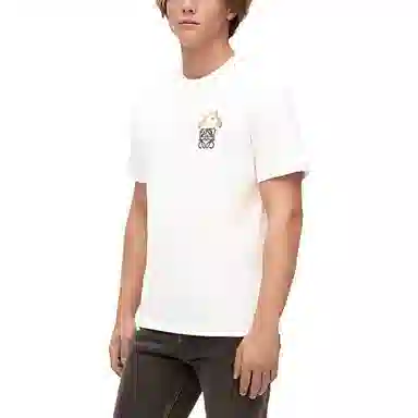 LOEWE x Howl's Moving Castle Capsule T-Shirt White