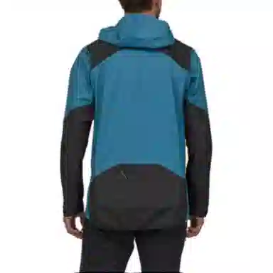 patagonia Dirt Roamer Storm Bike Jacket Logo