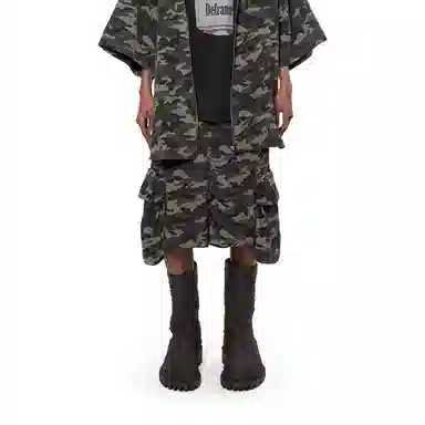 ARNODEFRANCE Camo Cargo Shorts