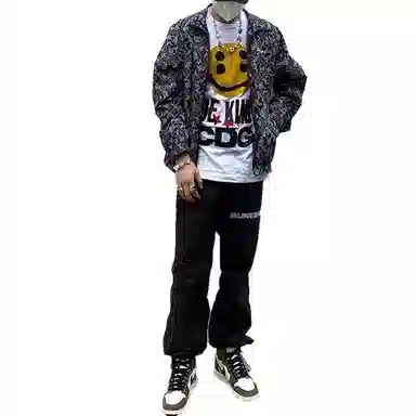 CDG x Cactus Plant Flea Market Smiley T-Shirt White