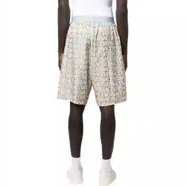 Versace SS23 Colorblock Logo Swim Shorts