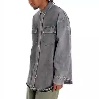 MADNESS Washed Denim Shirt