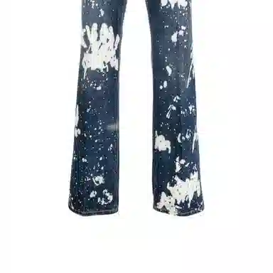 DSQUARED2 FW22 High Waist Straight Jeans Blue