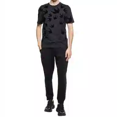 McQ Alexander McQueen Swallow Print T-Shirt
