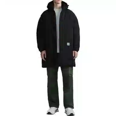 Carhartt WIP Logo Hoodie Black