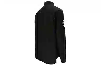 Balenciaga NASA Embroidered Long Sleeve Shirt Black