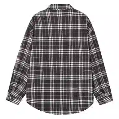 R.super FW24 Plaid Logo Shirt