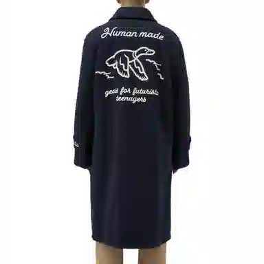 HUMAN MADE FW22 Duffle Coat Blue