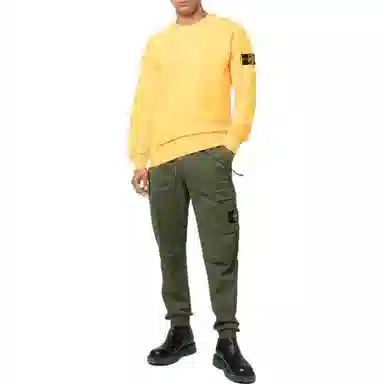 Stone Island FW22 Yellow Sweatshirt
