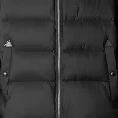 Burberry Quilted Down Jacket Black