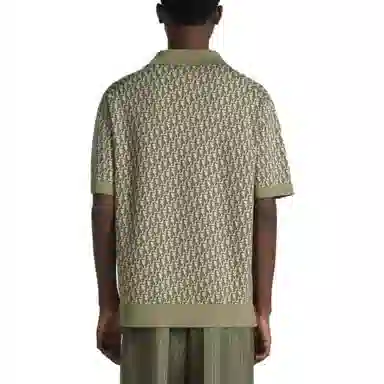 DIOR Oblique SS23 Polo Green
