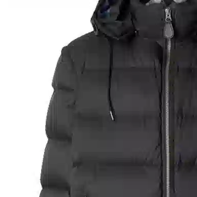 Burberry Quilted Down Jacket Black