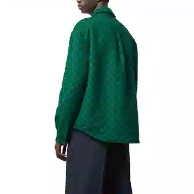 Gucci Logo Zip Jacket Green