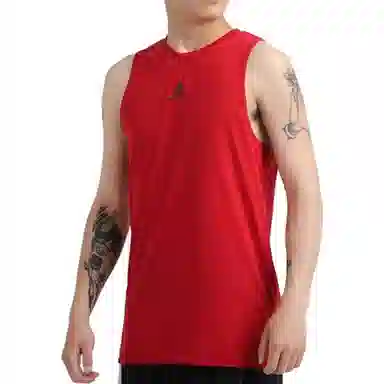 Jordan Air Logo Basketball Tank Red