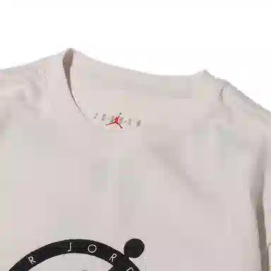 Jordan x OFF-WHITE Logo Embroidered T-Shirt