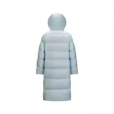 森马 超级植物系列 纯色防水加厚保暖连帽中长款羽绒服 女款