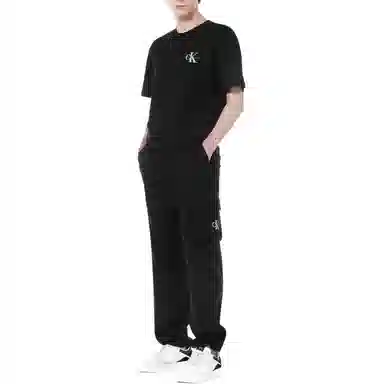 Calvin Klein Straight Cargo Pants Black