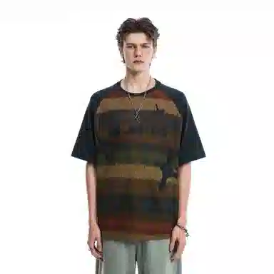 BJHG Retro Rainbow Tee