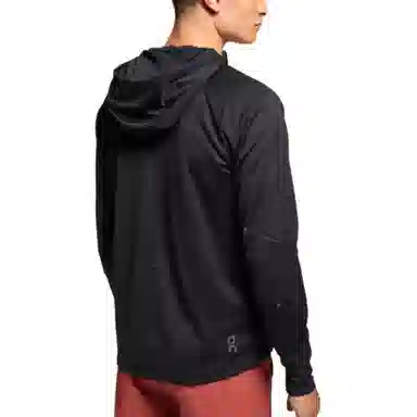 On Climate Zip Hoodie Black