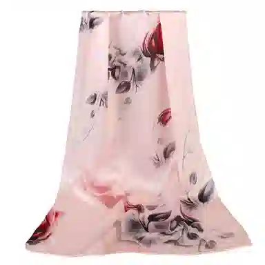 上海故事 丝韵百合 桑蚕丝 丝巾 女款 礼盒装