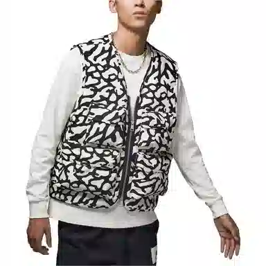 Jordan Flight Heritage V-Neck Vest Phantom Grey White