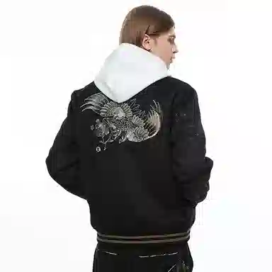 Oniarai Bomber Jacket Black