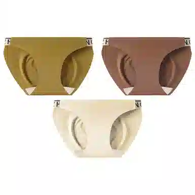 二三二三 无痕纯欲高开叉瑜伽健身不夹臀内裤 女款 组合装