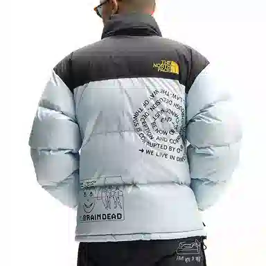 THE NORTH FACE x Brain Dead Printed Nuptse Jacket