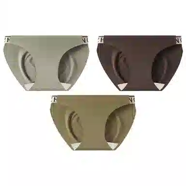 二三二三 无痕纯欲高开叉瑜伽健身不夹臀内裤 女款 组合装