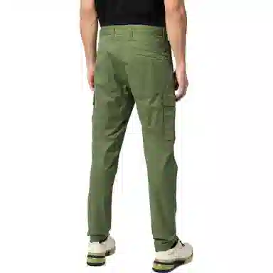 Stone Island FW22 Logo Patch Pants Green