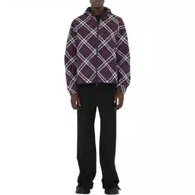 Burberry SS24 Hooded Jacket Purple