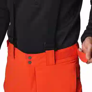 Columbia Mens Orange Cirque Bowl Pant