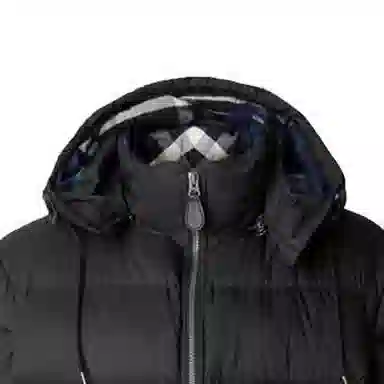 Burberry Quilted Down Jacket Black