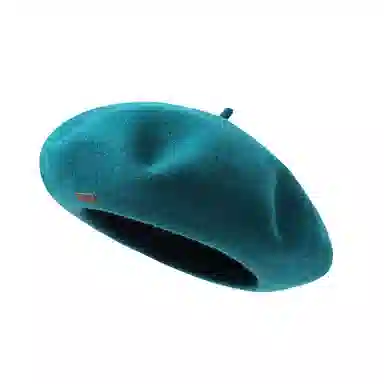 南极人 秋冬季  蓓蕾帽日系文艺复古画家帽子高品质纯色气质显脸小 绵羊毛 贝雷帽 女款