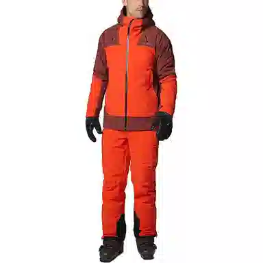 Columbia Mens Orange Cirque Bowl Pant