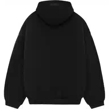 Fear of God Essentials Fleece Hoodie Obsidian Black
